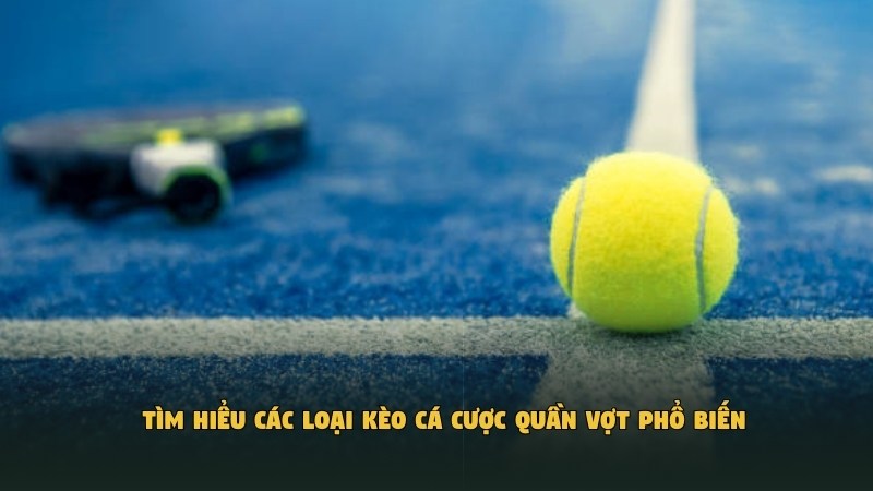Tìm hiểu các loại kèo cá cược quần vợt phổ biến